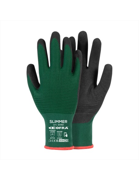 Guanto SLIMMER nitrile poliuretano G