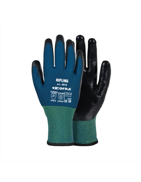 Guanto RIFLING nitrile poliuretano G