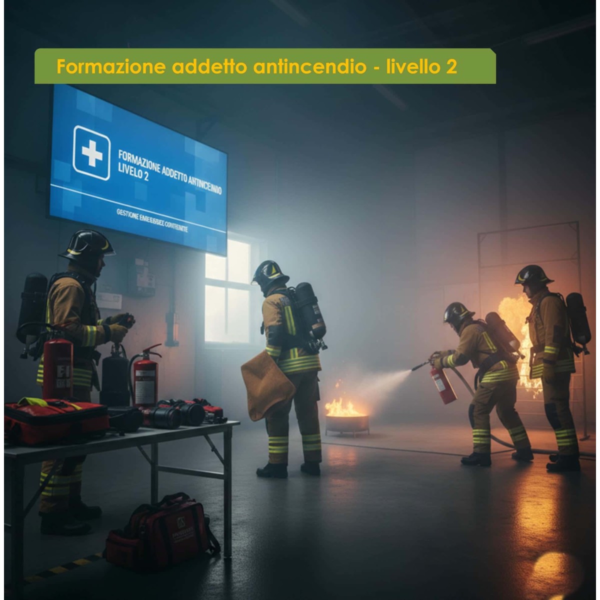 Aggiornamento Formazione addetto antincendio - livello 2