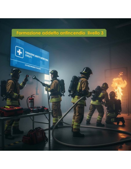 Corso Formazione addetto antincendio - livello 3