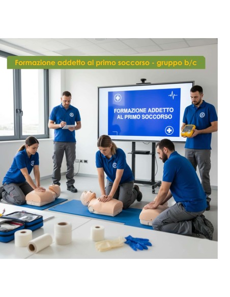 Aggiornamento Formazione addetto al primo soccorso - gruppo b/c