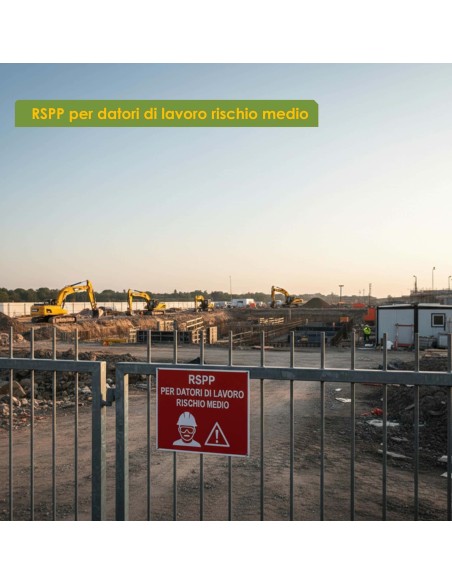 Aggiornamento Rspp per datori di lavoro rischio medio