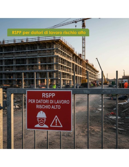 Aggiornamento Rspp per datori di lavoro rischio alto