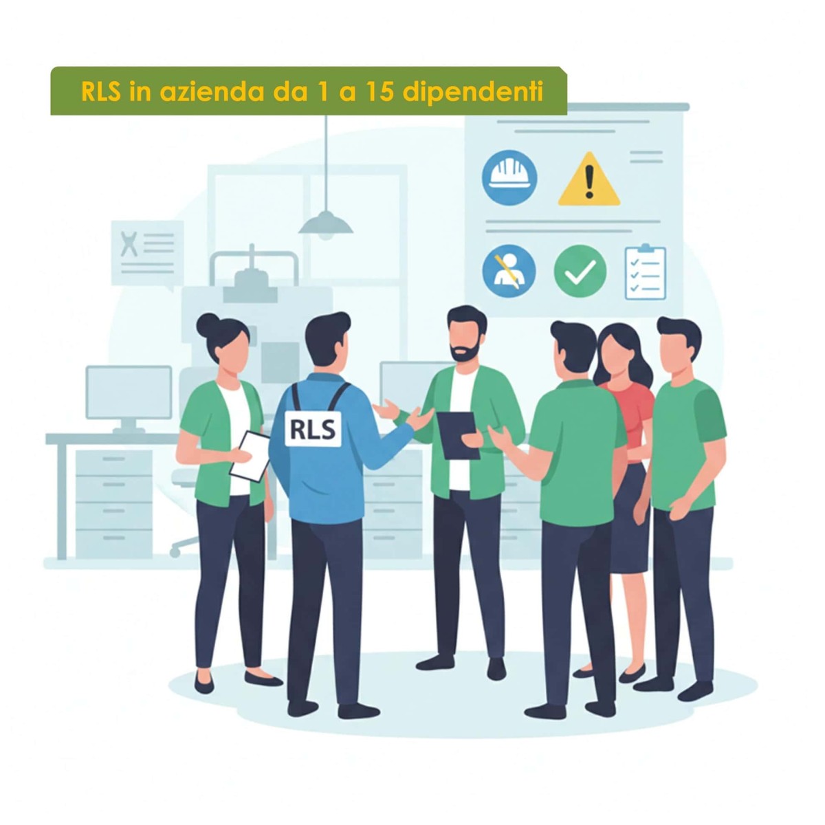 Aggiornamento Rls in azienda da 1 a 15 dipendenti