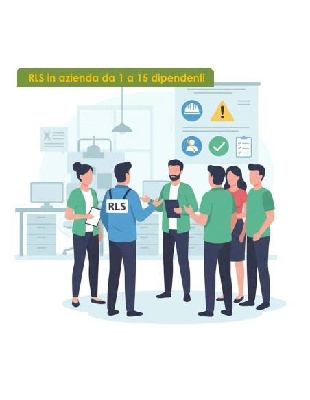 Aggiornamento Rls in azienda da 1 a 15 dipendenti