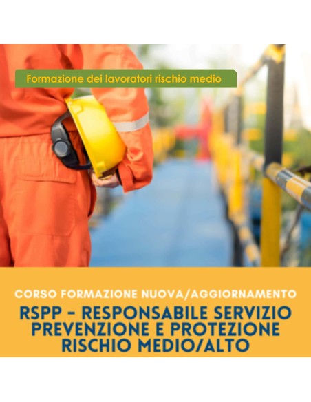 Corso Formazione dei lavoratori rischio medio