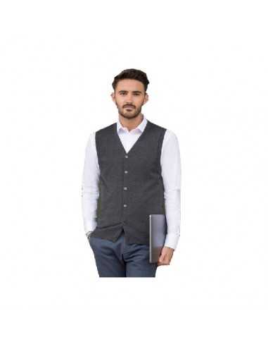 Gilet Cardigan UOMO 50/50% Cot/Acr RJ719M