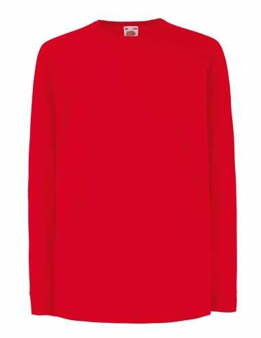 T-Shirt Valueweight BAMBINO Girocollo Manica Lunga 100% Cotone