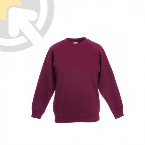 Felpa Classic BAMBINO Girocollo raglan 80%Cotone 20%Poliestere