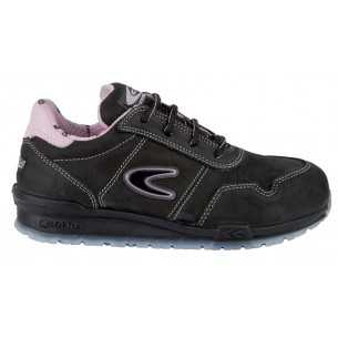 Scarpa bassa Cofra Alice S3 src nera scamosciata da donna