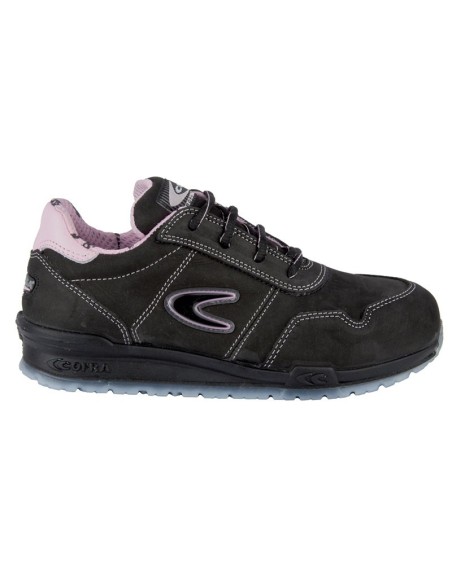 Scarpa bassa da donna Cofra Alice S3 src nera scamosciata | Acquista ora | Job Shop