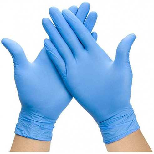 Guanti in Nitrile SKIN BLU s/polvere