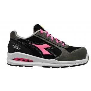 Scarpa Diadora Geox Run Net Airbox bassa nero/rosa S1P...