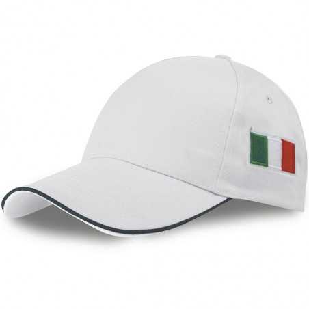 Cappello con bandiera italiana K18144