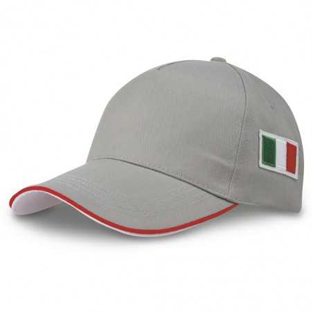 Cappello con bandiera italiana K18144