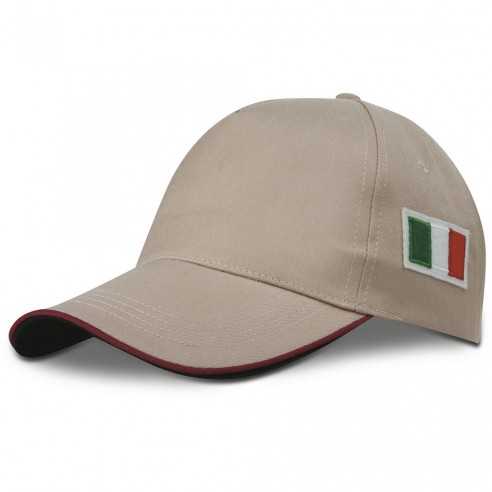 Cappello con bandiera italiana K18144