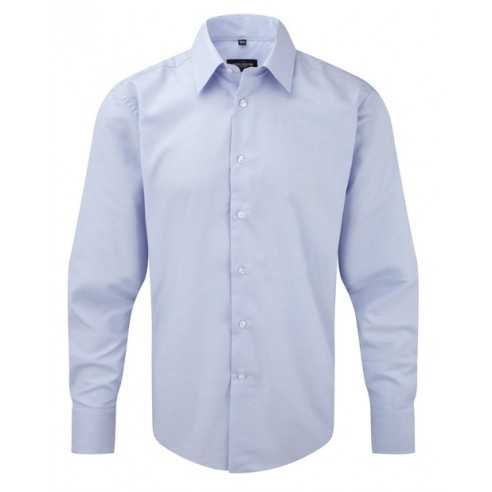 Camicia da uomo Russel manica lunga 70%/30% 135gr RJ922M