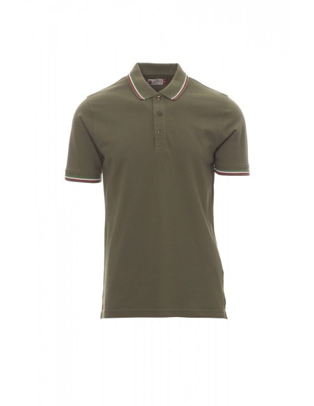 Polo ITALIA m/corta con profilo italia