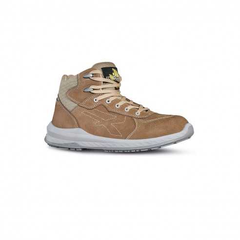 Scarpa alta U-Power Rebel esd S3 CI src scamosciata beige