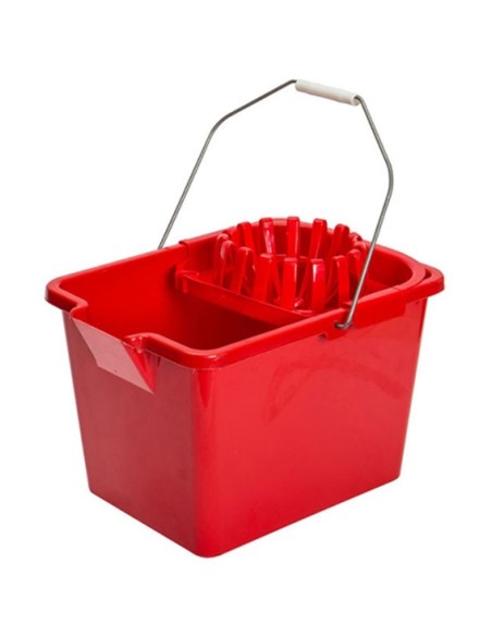 SECCHIO RETTANGOLARE con STRIZZATORE 14 lt