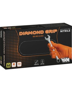 Guanti monouso in NITRILE ARANCIO 2