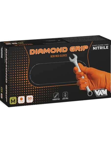 Guanti monouso in NITRILE ARANCIO