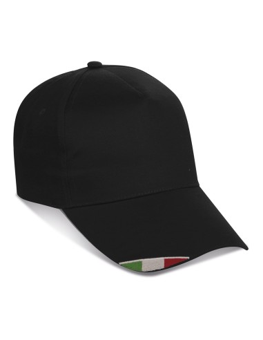 CAPPELLO con BANDIERA ITALIA su visiera K18140