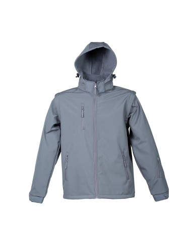 Giubbotto JRC Brunico in soft shell m/staccabili