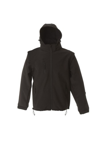 Giubbotto JRC Brunico in soft shell m/staccabili
