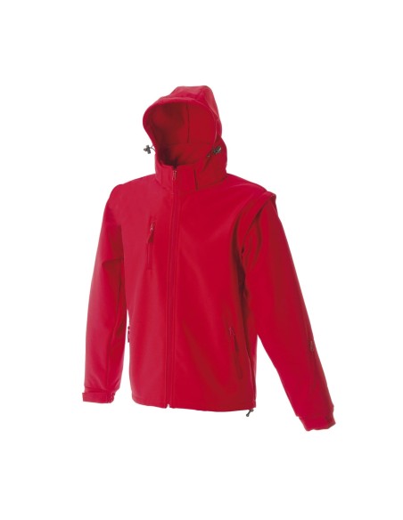 Giubbotto JRC Brunico in soft shell m/staccabili