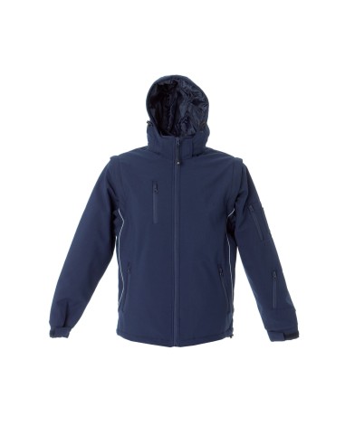 Giubbotto Locarno in soft shell m/staccabili