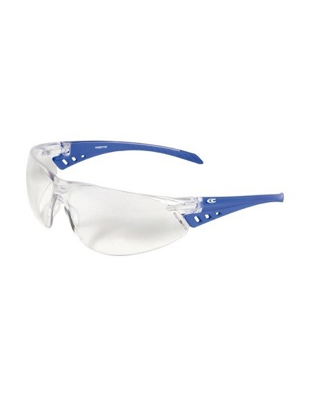 Occhiale Cofra HANDYTIP trasparente stecche blu