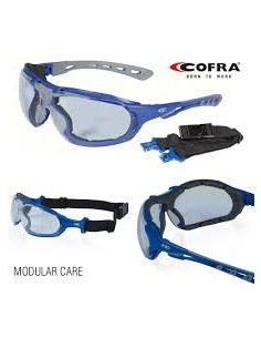 Occhiale Cofra MODULAR CARE trasparente 2