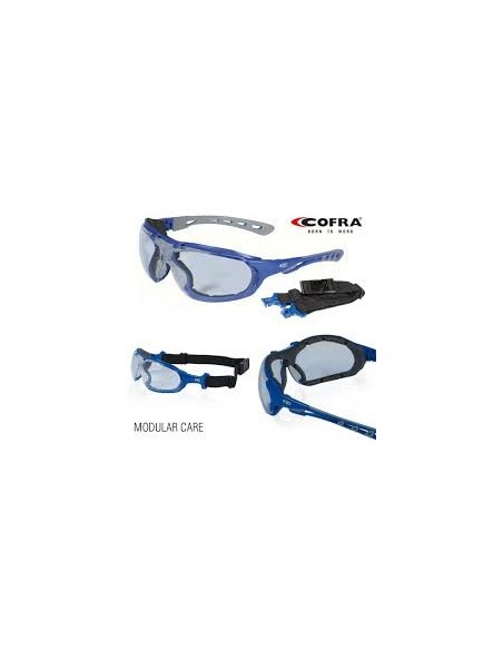 Occhiale Cofra MODULAR CARE trasparente