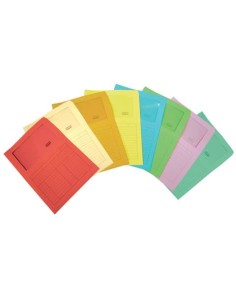 Cartellina con finestra Blasetti SINTEX aperta su due lati carta 120 g/m² 22x31 cm rosso  conf. da 50 - 0581