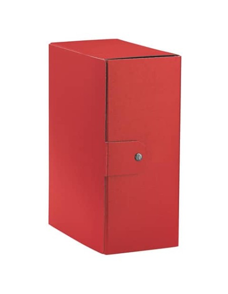 Cartella portaprogetti Esselte C35 EUROBOX 25x35 cm - dorso 15 cm presspan biverniciato rosso - 390335160