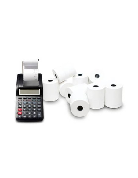 Rotoli calcolatrice Rotolificio Pugliese 57 mm x 35 m - D.E. 60 mm - foro 12 mm conf. da 10 - CAL05B
