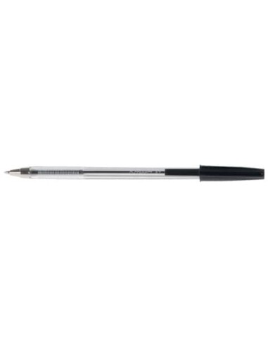 Penna a sfera Q-Connect tratto M - nero conf. 20 pezzi - KF34042
