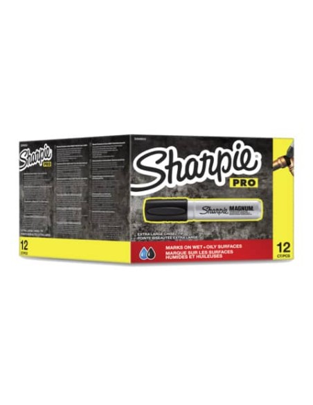 Marcatore permanente Sharpie Metal Magnum punta a scalpello Large 9-14