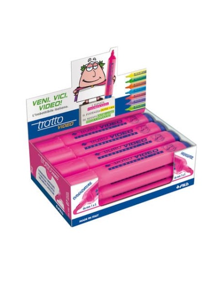 Evidenziatore TRATTO Video 1-5 mm fucsia  830207