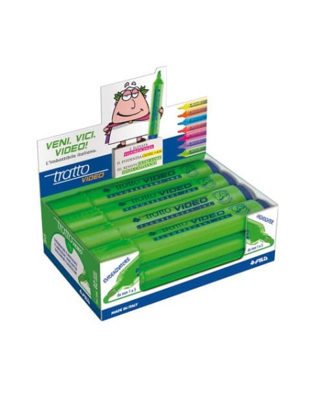 Evidenziatore TRATTO Video 1-5 mm verde  830202