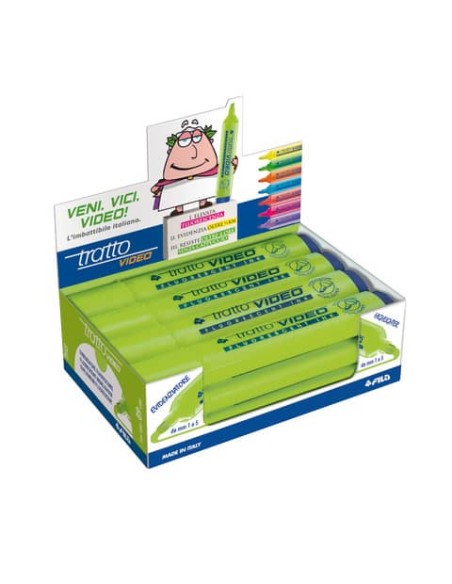 Evidenziatore TRATTO Video 1-5 mm lime  830209