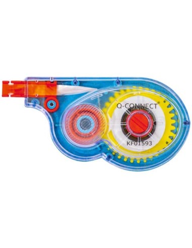 Correttore a nastro Q-Connect monouso a stesura laterale 5 mm x 8 m KF01593