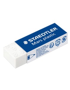 Gomma Staedtler Mars plastic 526 50 bianca - 526 50