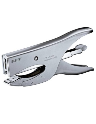 Cucitrice a pinza max 40 fogli Leitz 5549 grigio metallizzato satinato 55490081