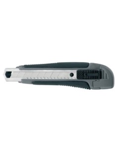 Cutter Westcott Premium larghezza lama 18 mm - guida lama metallo grigio / nero nero  E-84005 00