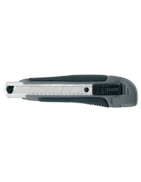 Cutter Westcott Premium larghezza lama 18 mm - guida lama metallo grigio / nero nero  E-84005 00