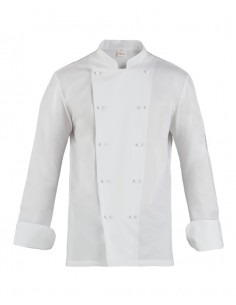 Giacca Cuoco Adriano bianca