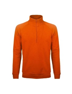 Felpa SIRIO zip corta 70%cot/30%pol