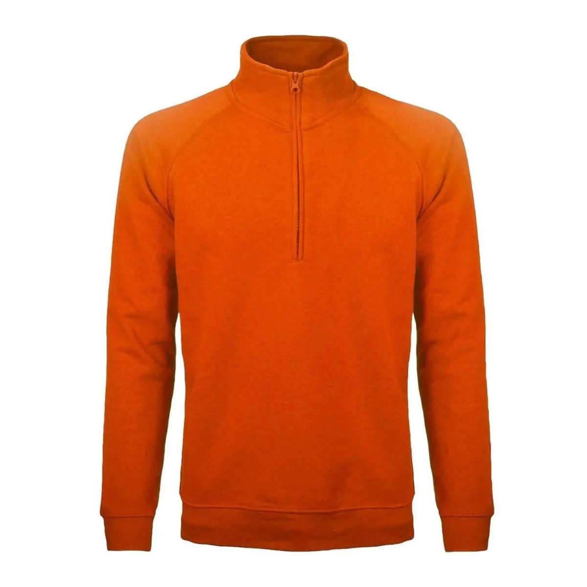 Felpa SIRIO zip corta 70%cot/30%pol